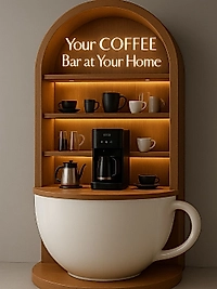 modern Tarz kahve köşesi